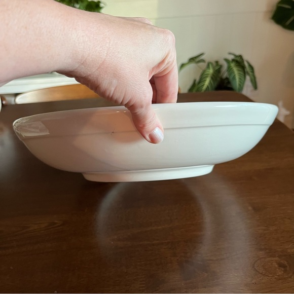 Huge Italian Glazed Stoneware Bowl - Picture 6 of 10